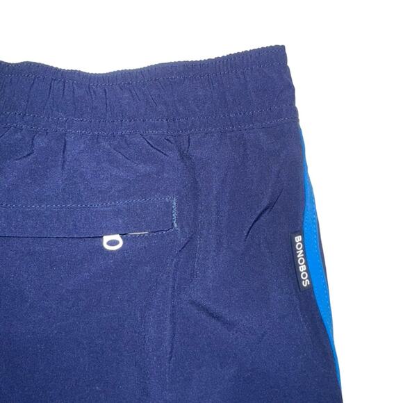 NEW Bonobos Stargazer Curved Hem 7 Inch Inseam Blue Swim Trunks XLARGE - Picture 9 of 10
